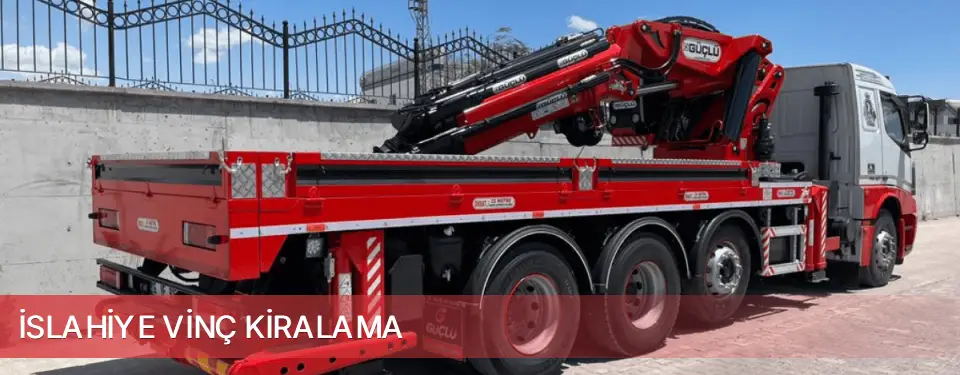 İslahiye İlçemi Vinç Kiralama